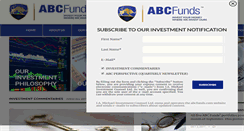 Desktop Screenshot of abcfunds.com